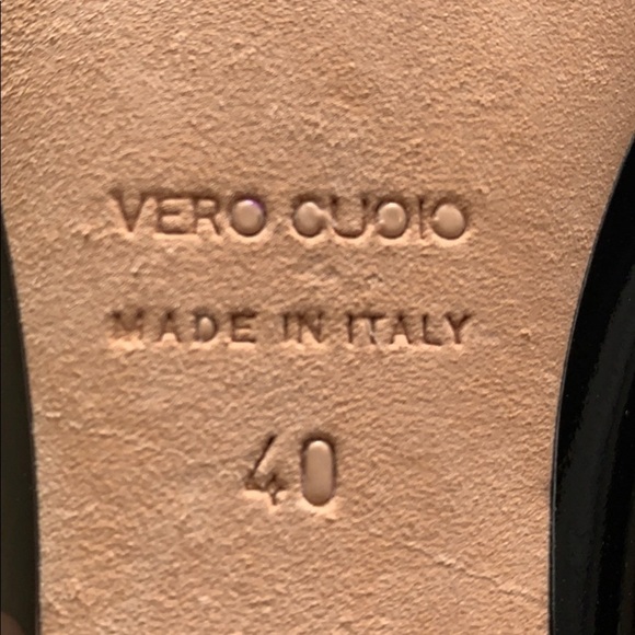 Modern Fiction Patent Leather Ballet Flats - Sz 40. BFL0558B - Picture 11 of 11